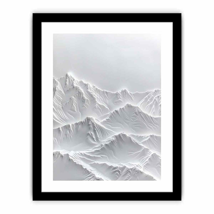 Snow Mountian Painting