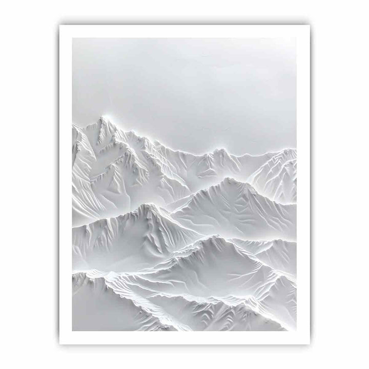 Snow Mountian Painting