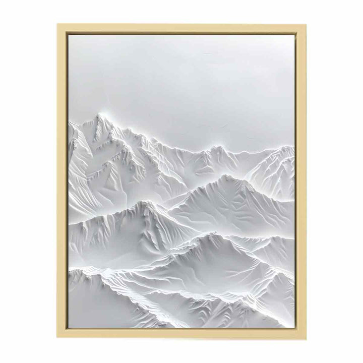 Snow Mountian Painting