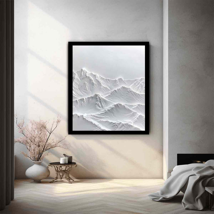 Snow Mountian Painting