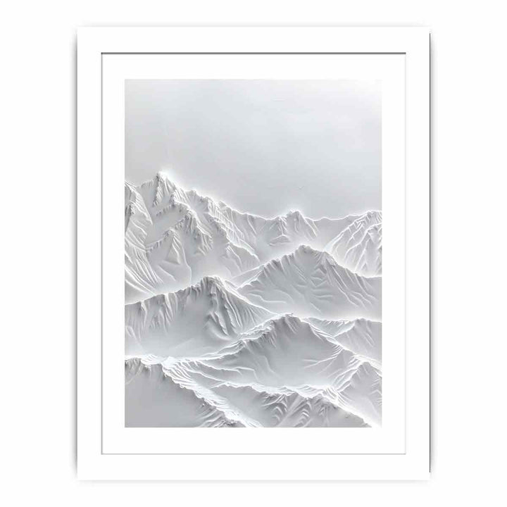 Snow Mountian Painting