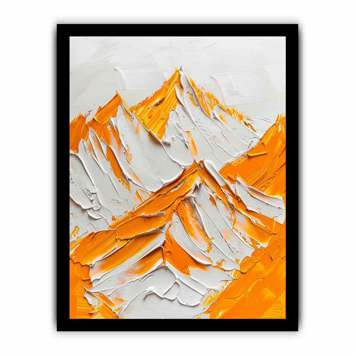 Snow Mountian Painting