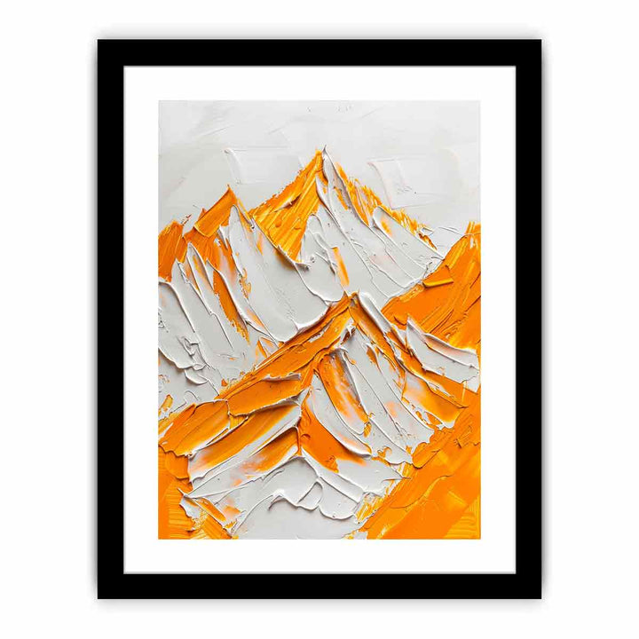 Snow Mountian Painting