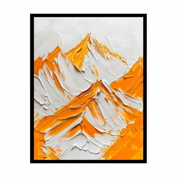 Snow Mountian Painting