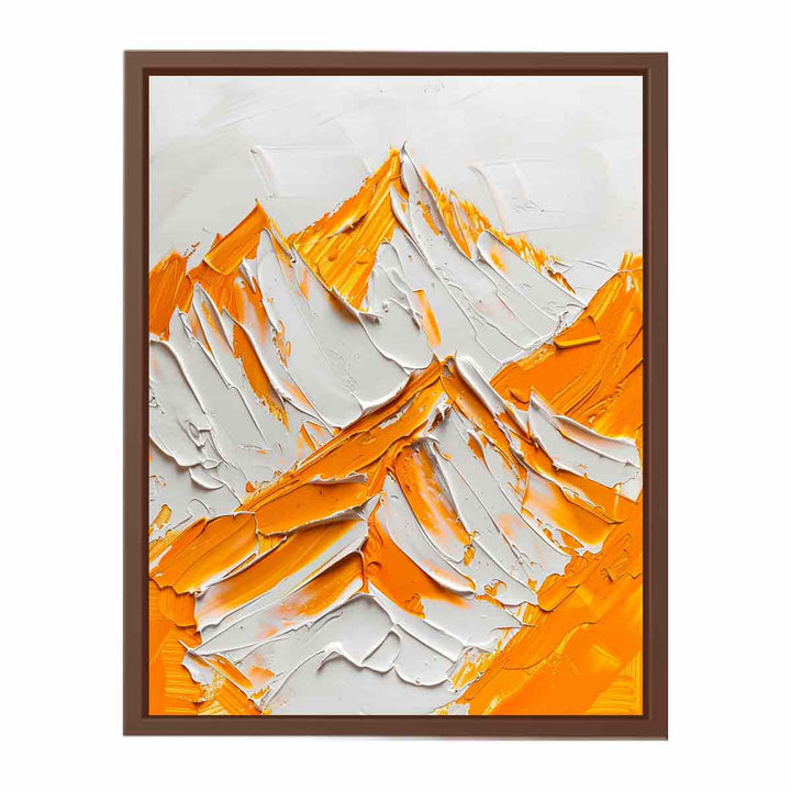 Snow Mountian Painting