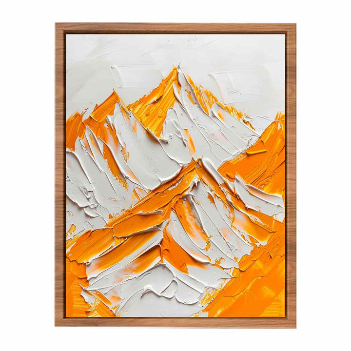 Snow Mountian Painting