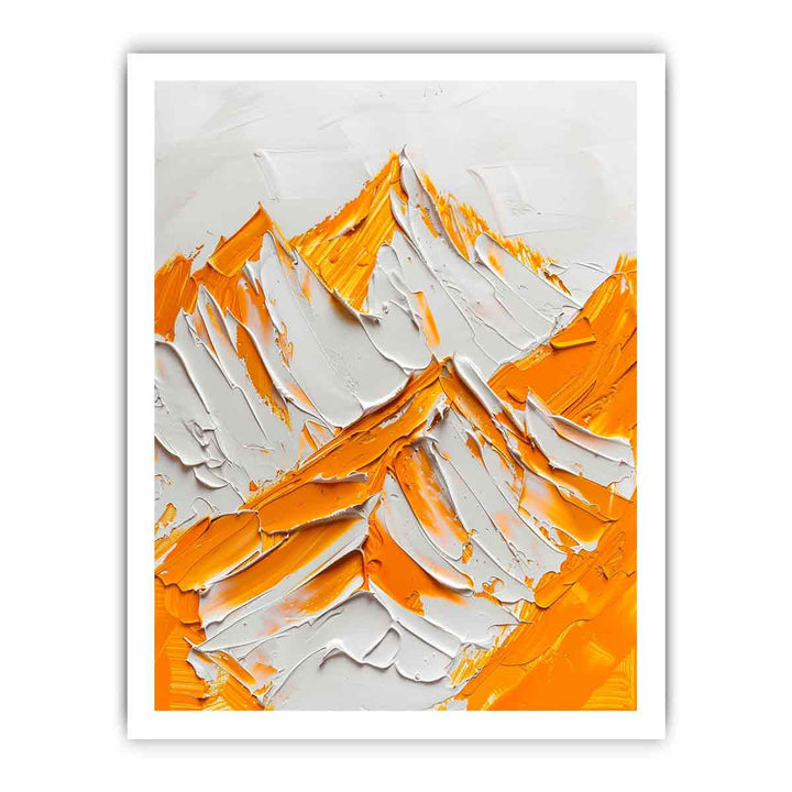 Snow Mountian Painting