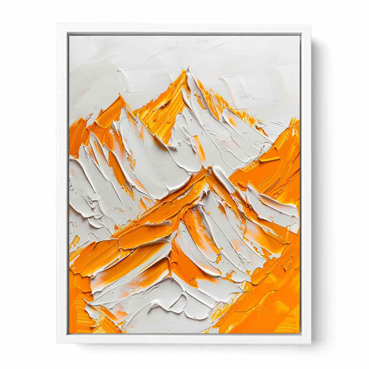 Snow Mountian Painting