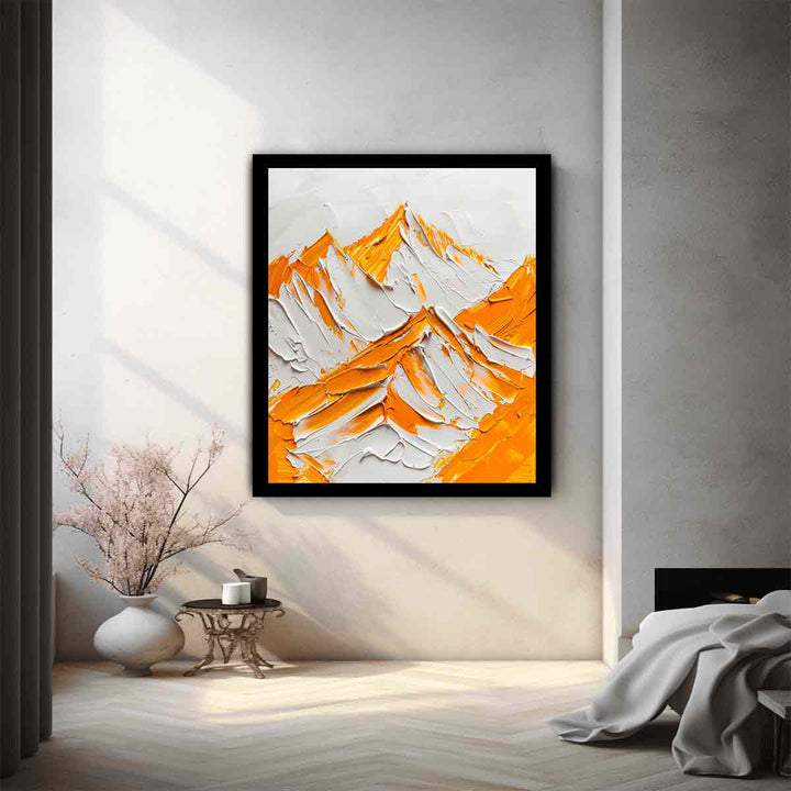 Snow Mountian Painting