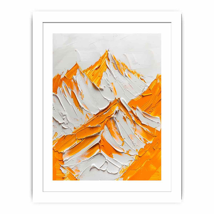 Snow Mountian Painting