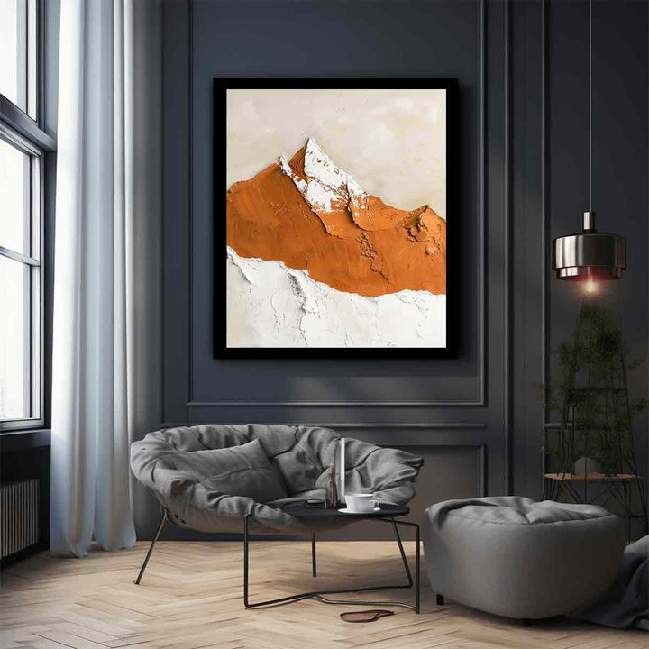 Snow Mountian Painting