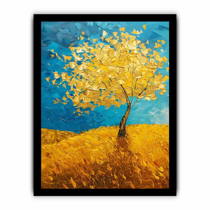 Golden Tree Painting