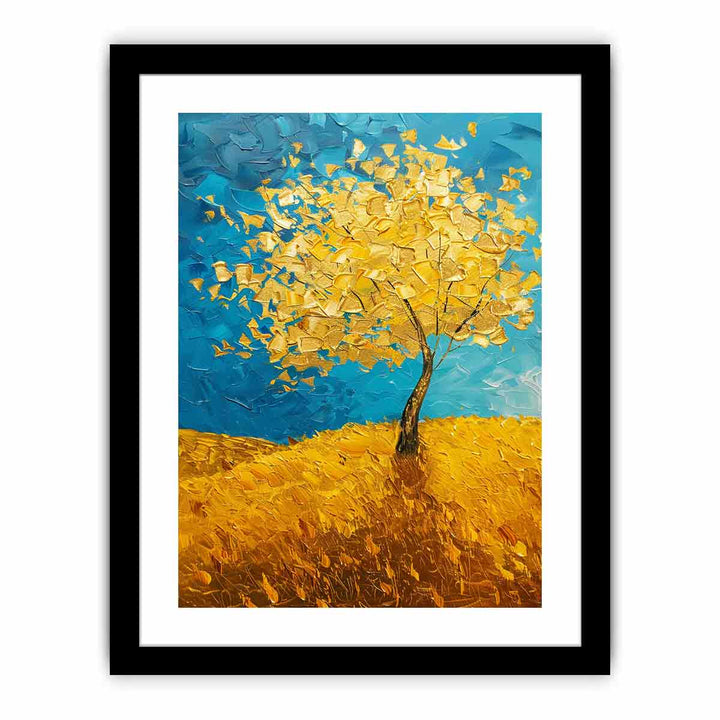 Golden Tree Painting