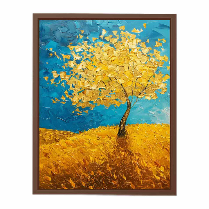 Golden Tree Painting