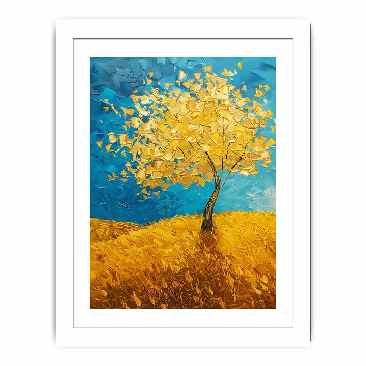 Golden Tree Painting