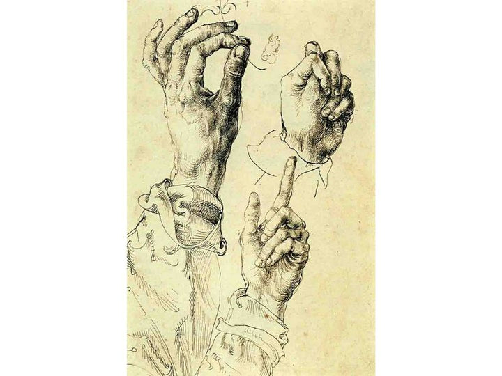 Study of Three Hands