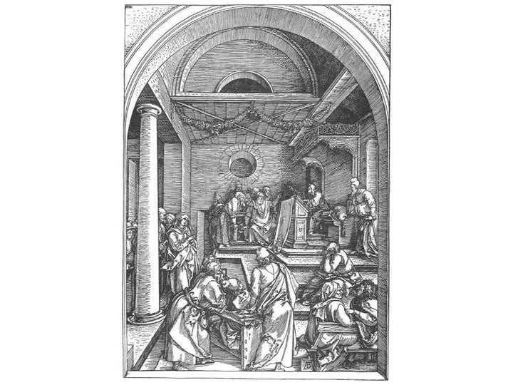 Life of the Virgin 15. Christ among the Doctors in the Temple