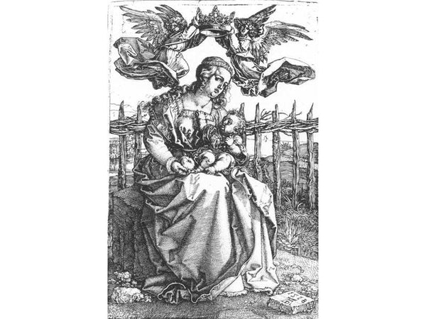 Madonna Crowned By Two Angels