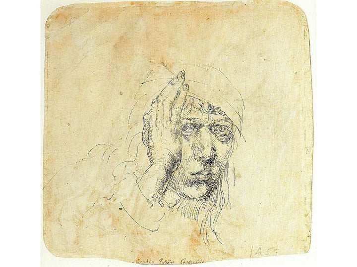 Self-Portrait with Bandage