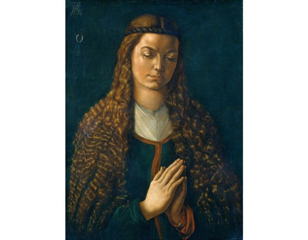 Portrait of a Woman with Her Hair Down