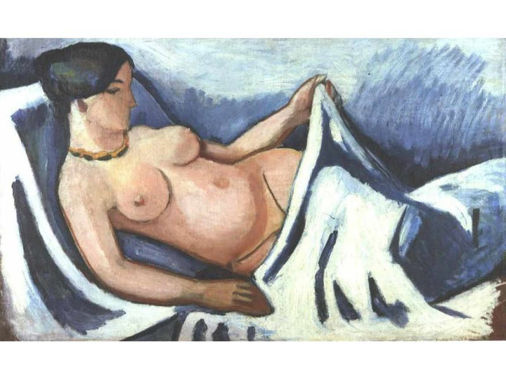 Reclining female nude