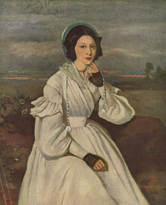 Portrait of Louise Claire Sennegon, future Madame Charmois, 1837 