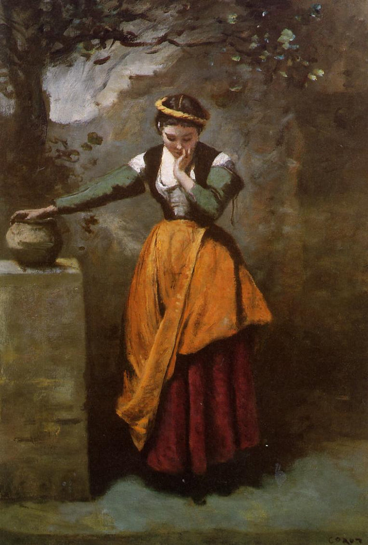 Dreamer at the Fountain, c.1860 