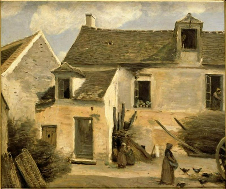 Courtyard of a Bakery near Paris 