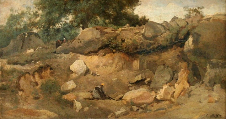 Quarry of the Chaise-Mre at Fontainebleau 