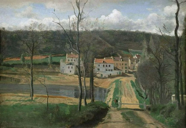 Ville d'Avray - the Pond and the Cabassud House 