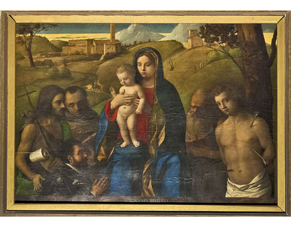 Madonna and Child with Four Saints and Donator 1507