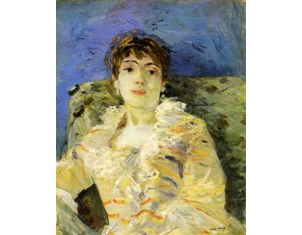 Young Woman On A Couch