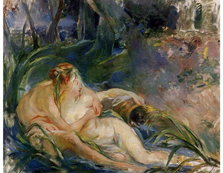 Two Nymphs Embracing