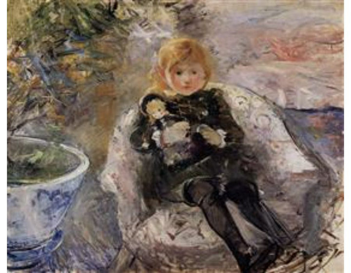 Young Girl With Doll