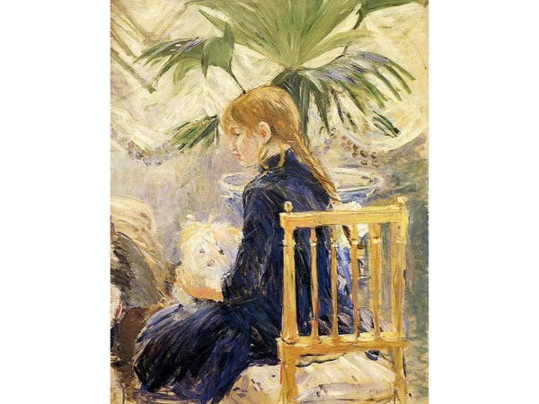 Girl With Dog
