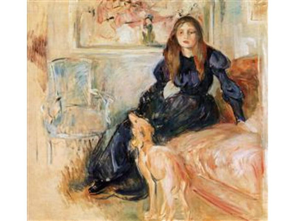 Julie Manet and Her Greyhound, Laertes