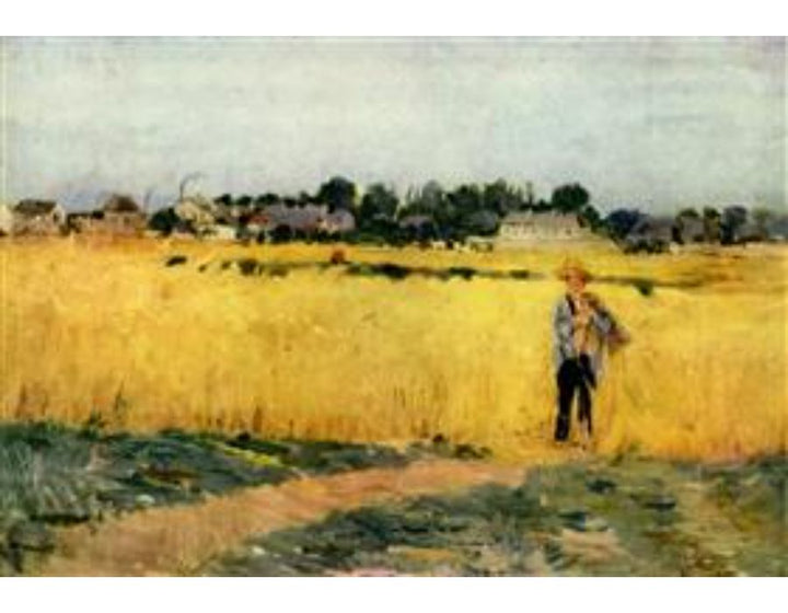 In The Wheat Fields At Gennevilliers