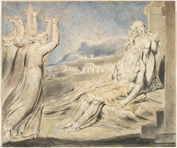 Illustration to Book of Job 2 