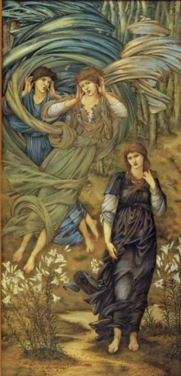 Sponsa de Libano (The Bride of Lebanon) 1891 Painting Painting by Edward Burne-Jones