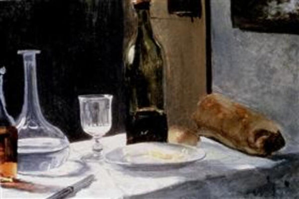 Still Life With Bottles 1859 