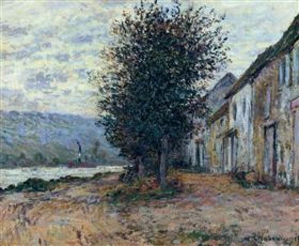 The Banks Of The Seine At (Claude Oscar Monet 1878) 