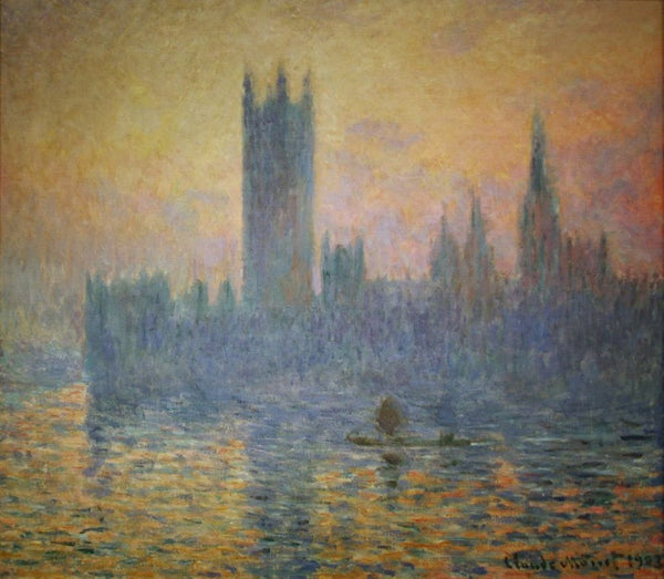 The Houses of Parliament, Sunset 