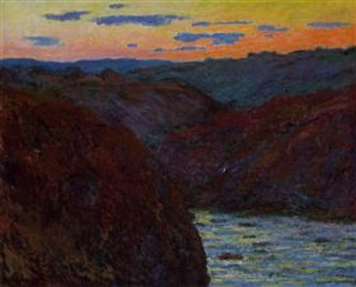 Valley of the Creuse, Sunset 