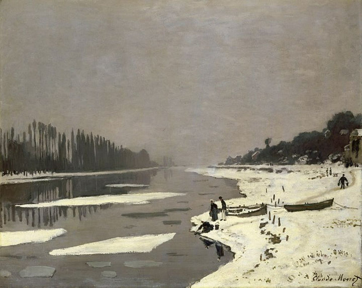 Ice Floes on the Seine at Bougival 