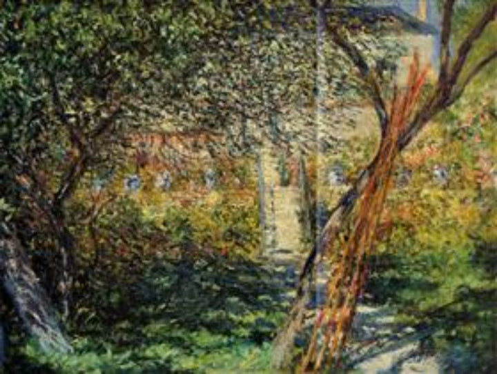 Monet's Garden at Vetheuil
