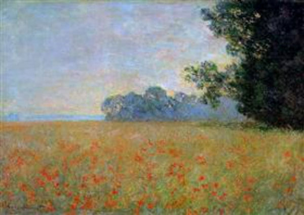 Oat and Poppy Field2 1890 