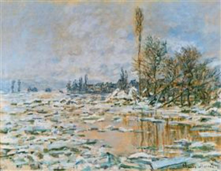 Breakup of Ice Grey Weather 1880 