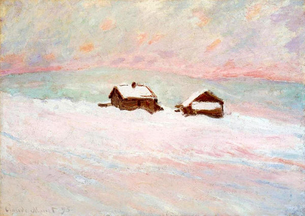 Houses in the Snow 1895 