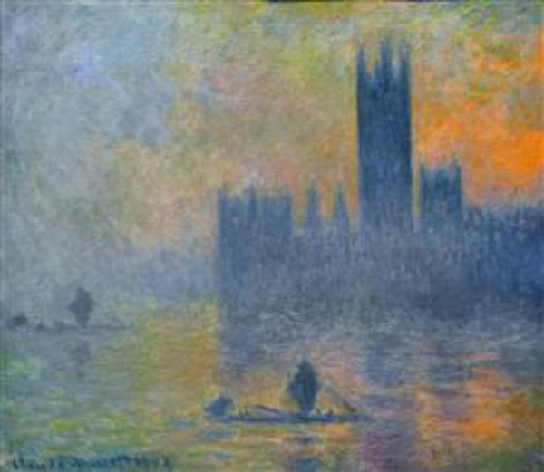 Houses of Parliament Fog Effedt 1899-1901 