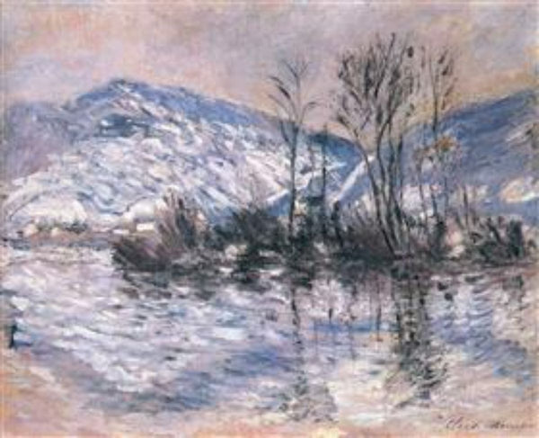 The Seine at Port Villez, Snow Effect 02 